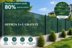 SUPER OFERTA 1+1 GRATUIT-Plasa umbrire 80%, verde, 2 m inaltime x 10 m lungime